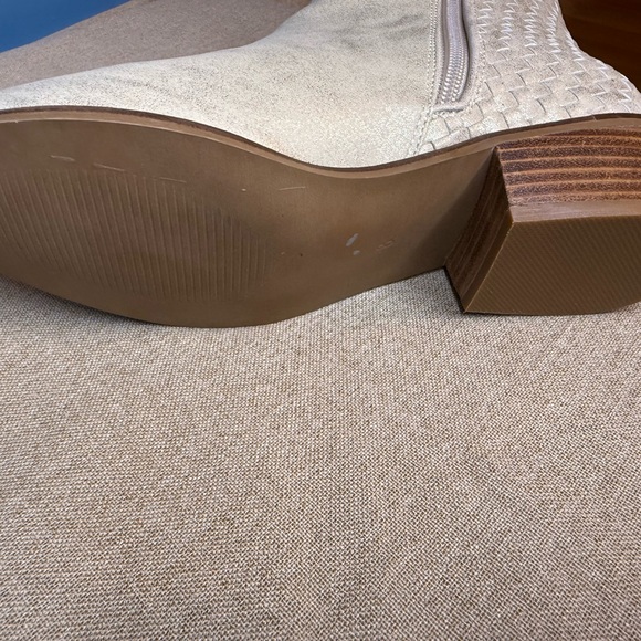 Corkys Metallic Cream Ankle Booties - Picture 10 of 12